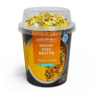 Juustoportti Kasvissosekeitto 340 g laktoositon gluteeniton