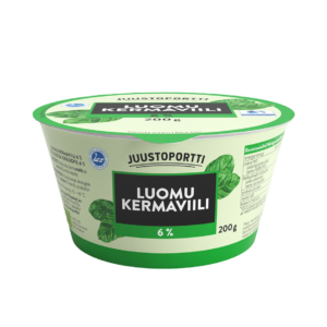 Juustoportti Luomu kermaviili 200 g