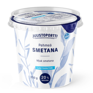 Juustoportti Pehmeä smetana 350 g laktoositon