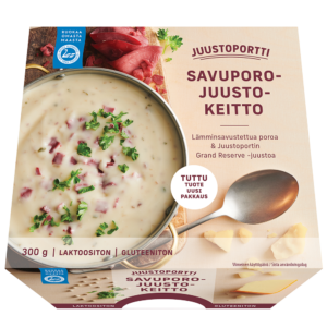 Juustoportti Savuporo-juustokeitto 300 g laktoositon gluteeniton