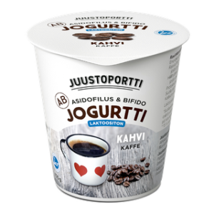 Juustoportti AB-jogurtti 150 g kahvi laktoositon