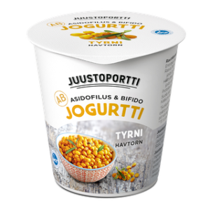 Juustoportti AB-jogurtti 150 g tyrni