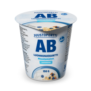 Juustoportti AB-luonnonjogurtti 150 g maustamaton laktoositon