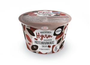 Juustoportti Hyvin proteiinivanukas 180 g suklaa, laktoositon