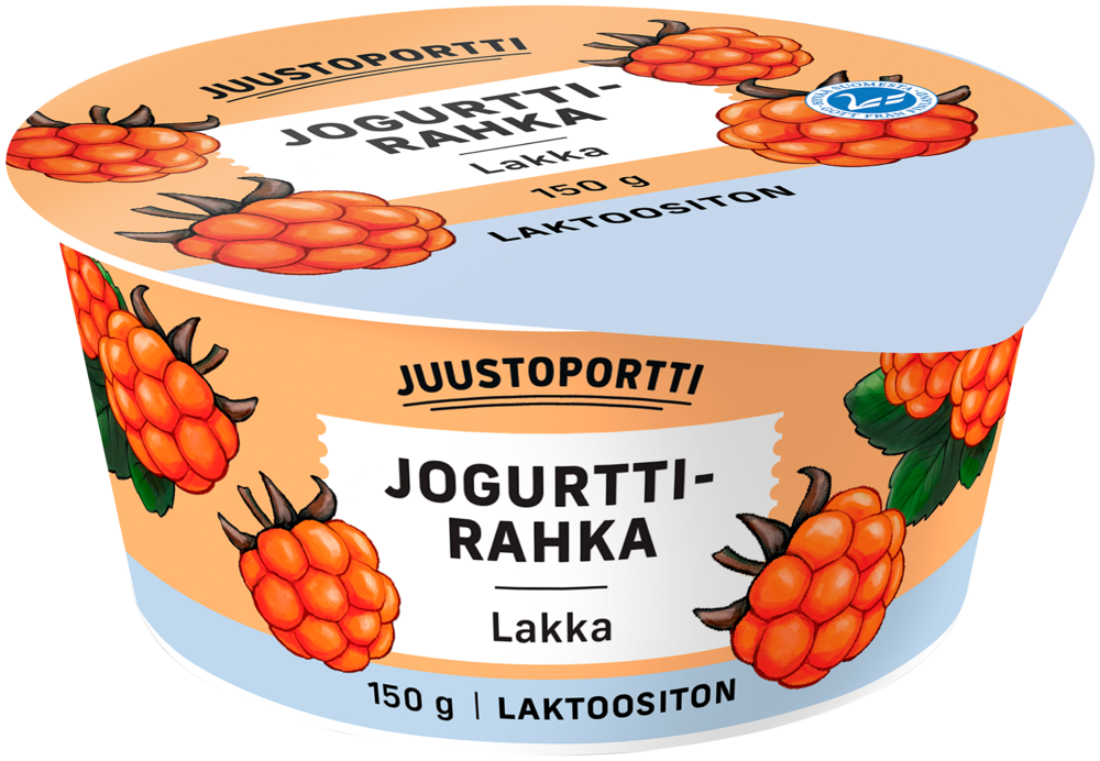 Juustoportti Jogurttirahka 150 g lakka laktoositon