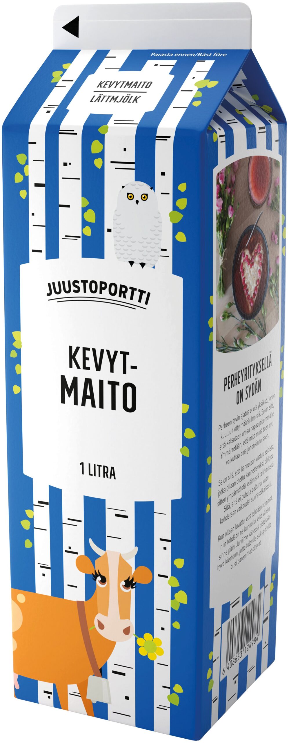 Juustoportti Kevytmaito 1 l