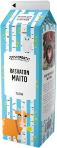 Juustoportti Rasvaton maito 1 l