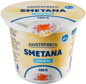 Juustoportti Smetana 130 g laktoositon