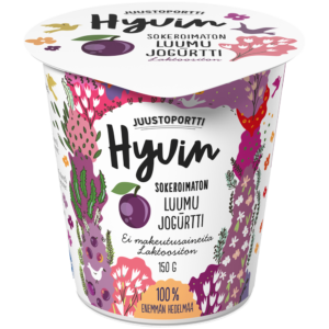 Juustoportti Hyvin jogurtti 150 g luumu laktoositon