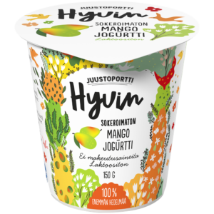 Juustoportti Hyvin jogurtti 150 g mango laktoositon