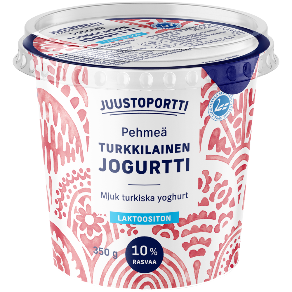 Juustoportti Pehmeä turkkilainen jogurtti 350 g laktoositon