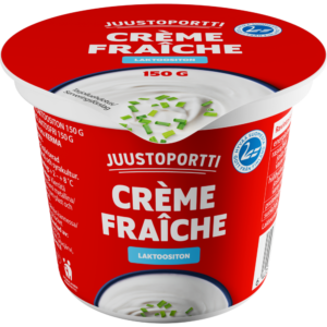 Juustoportti Crème Fraîche 150 g laktoositon